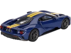 Ford GT Sunoco Blue with Yellow Stripes Limited Edition to 3600 pieces Worldwide 1/64 Diecast Model Car by Mini GT