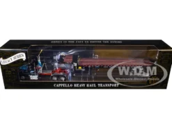 Ford LTL 9000 Day Cab and Landoll 440B-50CA Traveling Axle Trailer 