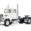 Ford LTL 9000 Trio Set (Two Day Cabs and One 60" Flat Top Sleeper) 1/64 Diecast Model by DCP/First Gear