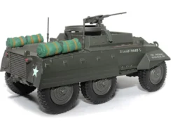 Ford M20 Armored Utility Car Olive Drab United States Army 1/43 Diecast Model Militaria Die Cast 23203-43