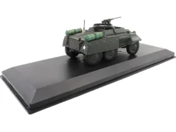 Ford M20 Armored Utility Car Olive Drab United States Army 1/43 Diecast Model Militaria Die Cast 23203-43