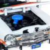 1974 Ford Maverick Grabber White Orange Stripes Forgotten Classics Series 1/24 Diecast Model Car Motormax 73332w