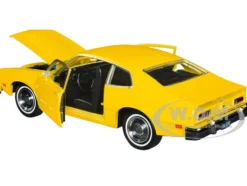1974 Ford Maverick Yellow Forgotten Classics Series 1/24 Diecast Model Car Motormax 73326y
