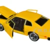 1974 Ford Maverick Yellow Forgotten Classics 1/24 Diecast Model Car Motormax 79042