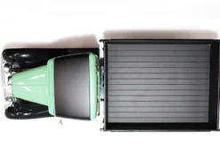 1931 Ford Model AA Pickup Truck Light Green and Black Pause Refresh Drink Coca Cola 1/24 Diecast Model Car Motor City Classics 424024