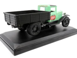 1931 Ford Model AA Pickup Truck Light Green and Black Pause Refresh Drink Coca Cola 1/24 Diecast Model Car Motor City Classics 424024
