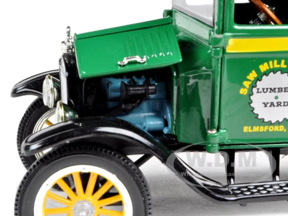 1923 Ford Model TT Lamber Truck Green 1/32 Diecast Model Car Signature Models 32385