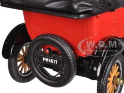 1925 Ford Model T Touring Red 1/24 Diecast Model Car Motormax 79328