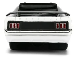 1970 Ford Mustang Boss 429 Black and White with Graphics