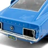 1970 Ford Mustang Boss 429 Blue 1/24 Diecast Model Car Motormax 73303