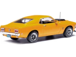 1970 Ford Mustang Boss 429 Bright Yellow with Black Hood Scoop 1/43 Diecast Model by IXO Models