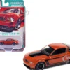 2012 Ford Mustang Boss 302 Competition Orange with Black Accents "Modern Muscle" Series 1/64 Diecast Model Car by Auto World