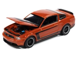 2012 Ford Mustang Boss 302 Competition Orange with Black Accents