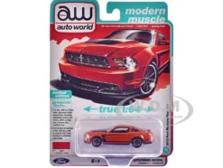 2012 Ford Mustang Boss 302 Competition Orange with Black Accents