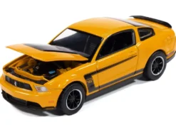 2012 Ford Mustang Boss 302 Yellow Blaze with Black Accents