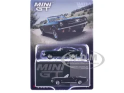 1964 Ford Mustang Convertible Highland Green Limited Edition 1/64 Diecast Model Car by Mini GT