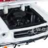 1964 1/2 Ford Mustang Convertible White Red Interior James Bond 007 Goldfinger 1964 Movie James Bond Collection Series 1/24 Diecast Model Car Motormax 79852