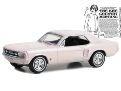 1967 Ford Mustang Coupe "She Country Special" Bill Goodro Ford Denver Colorado Bermuda Sand "Hobby Exclusive" 1/64 Diecast Model Greenlight 30427