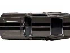 1967 Ford Mustang Custom Eleanor Gray Metallic Black Stripes Gone in 60 Seconds 2000 Movie 1/43 Diecast Model Car Greenlight 86411
