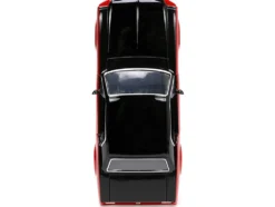 1965 Ford Mustang Custom Red Black Bigtime Muscle Series 1/24 Diecast Model Car Jada 34202