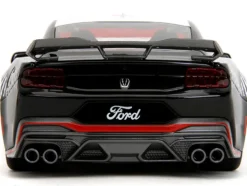 2024 Ford Mustang Dark Horse Black with White Top and