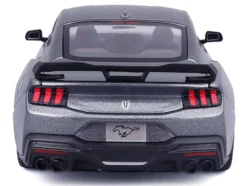 2024 Ford Mustang Dark Horse Dark Gray Metallic "Special Edition" Series 1/24 Diecast Model Car by Maisto