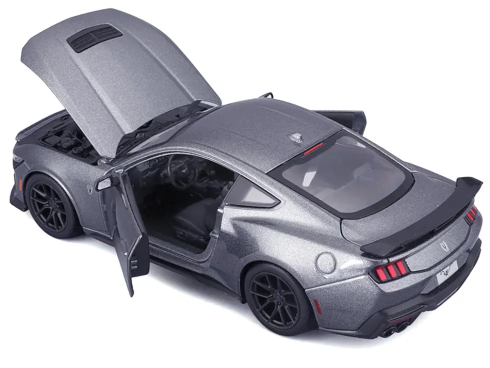 2024 Ford Mustang Dark Horse Dark Gray Metallic "Special Edition" Series 1/24 Diecast Model Car by Maisto