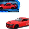 2024 Ford Mustang Dark Horse Red "Special Edition" Series 1/24 Diecast Model Car by Maisto