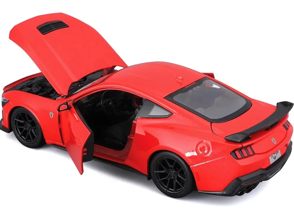 2024 Ford Mustang Dark Horse Red "Special Edition" Series 1/24 Diecast Model Car by Maisto