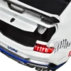 2024 Ford Mustang Dark House White with Mustang Horse Graphics Bigtime Muscle Series 1/24 Diecast Model Car Jada 35279