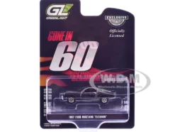 1967 Ford Mustang "Eleanor" Silver Chrome Edition "Gone in Sixty Seconds" (2000) Movie "Hobby Exclusive" Series 1/64 Diecast Model Car by Greenlight