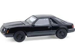 1979 Ford Mustang Fastback Black "Black Bandit" Series 30 1/64 Diecast Model Car by Greenlight