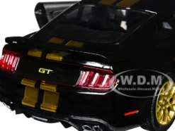 2018 Ford Mustang GT 5.0 Black with Gold Stripes and Graphics 