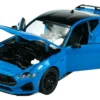 2024 Ford Mustang GT 5.0 Blue with Black Top "NEX Models" Series 1/25 Diecast Model Car by Welly