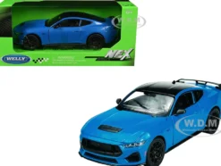 2024 Ford Mustang GT 5.0 Blue with Black Top 