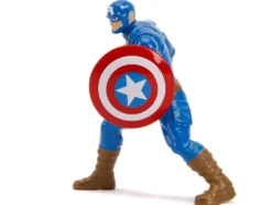 2006 Ford Mustang GT Captain America Diecast Figurine Avengers Marvel Series 1/24 Diecast Model Car Jada 31187
