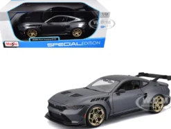 2025 Ford Mustang GTD Dark Gray Metallic with Black Top 