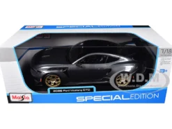 2025 Ford Mustang GTD Dark Gray Metallic with Black Top 
