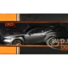 2025 Ford Mustang GTD Gray Metallic with Black Top 1/43 Diecast Model by IXO Models