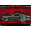1968 Ford Mustang GT Fastback Highland Green Metallic 1/24 Diecast Model Car Greenlight 84038
