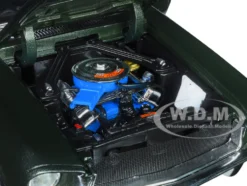 1968 Ford Mustang GT Fastback Highland Green Metallic 1/18 Diecast Model Car Greenlight 13615