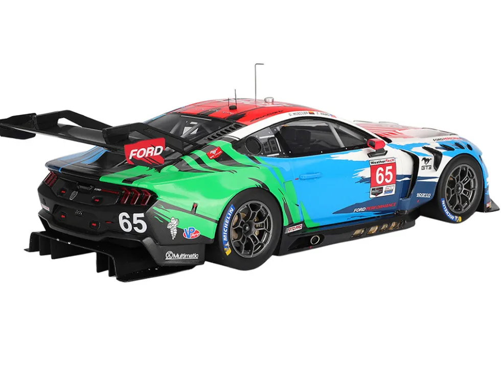 Ford Mustang GT3 #65 Joey Hand - Dirk Muller "Ford Multimatic Motorsports" "Motul Course de Monterey - Laguna Seca" (2024) 1/18 Model Car by Top Speed