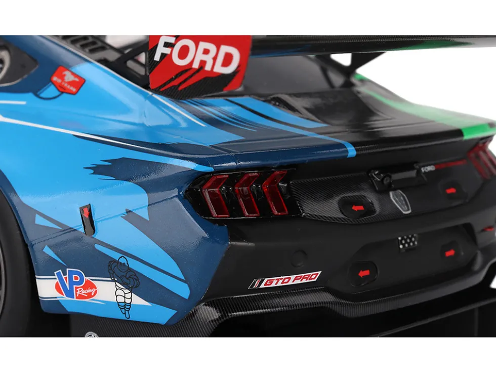 Ford Mustang GT3 #64 Mike Rockenfeller - Harry Tincknell "Ford Multimatic Motorsports" "Motul Course de Monterey - Laguna Seca" (2024) 1/18 Model Car by Top Speed