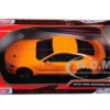 2018 Ford Mustang GT 5.0 Orange Black Wheels 1/24 Diecast Model Car Motormax 79352