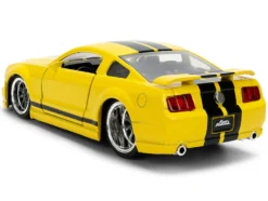 2006 Ford Mustang GT Yellow with Black Stripes "Fast & Furious 25 Years" Series 1/32 Diecast Model Car by Jada