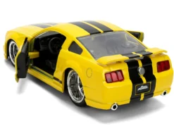 2006 Ford Mustang GT Yellow with Black Stripes 