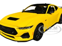 2024 Ford Mustang GT 5.0 Yellow with Black Top 