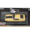 1973 Ford Mustang Mach 1 Yellow "Eleanor" "Gone in Sixty Seconds" Movie (1974) 1/43 Diecast Model Car Greenlight 86412