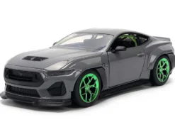 2024 Ford Mustang RTR Gray with Green Wheels