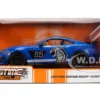 2020 Ford Mustang Shelby GT500 #65 "Ford Performance" Blue with Black Top and White Stripes "Bigtime Muscle" Series 1/24 Diecast Model Car by Jada